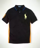 t-shirt man ralph lauren createur 2013 ralph lauren tee shirt visual match noir orange